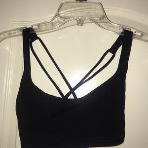 Black Lululemon Sports Bra